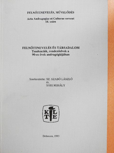 Fülöp Ilona - Felnőttnevelés és társadalom [antikvár]