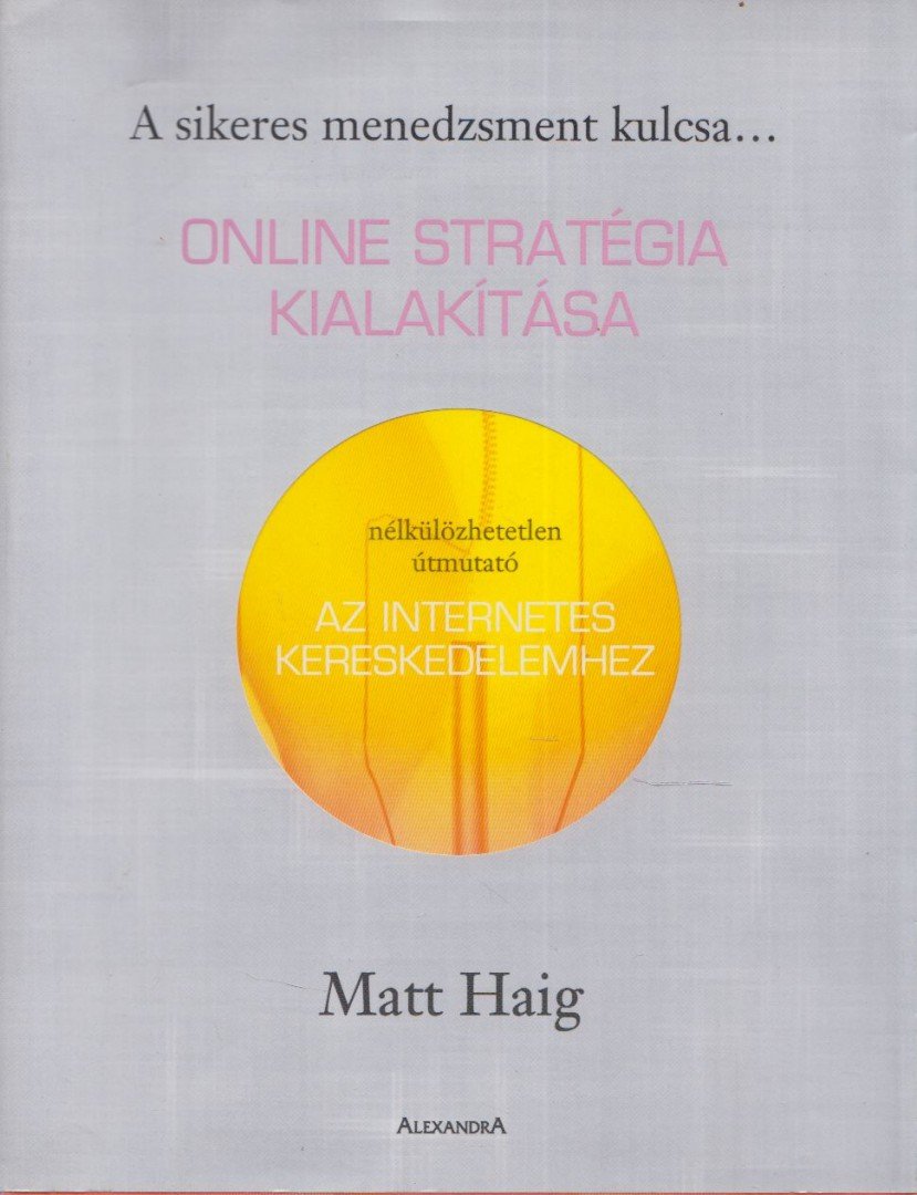 Matt Haig - Online stratégia kialakítása [antikvár]