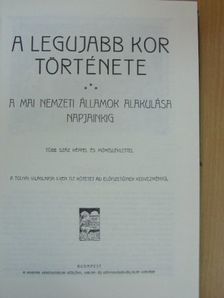 Tolnai Világtörténelme - A legujabb kor története III. [antikvár]