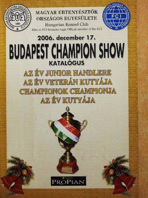 Budapest Champion Show Katalógus [antikvár]