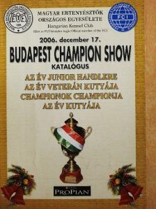 Budapest Champion Show Katalógus [antikvár]