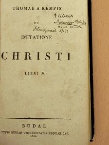 Kempis Tamás - De imitatione Christi IV. [antikvár]