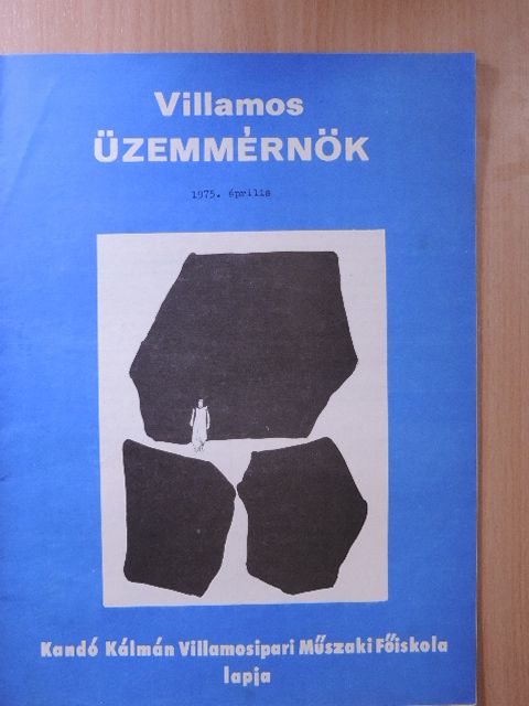 Villamos Üzemmérnök 1975. április [antikvár]
