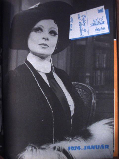 Hajnal Éva - Néző 1974. január-december/1973. (nem teljes évfolyam)/Színházak bérleti műsora 1974-1975 [antikvár]