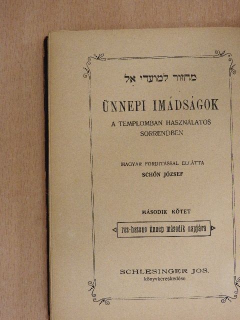Ünnepi imádságok II. [antikvár]