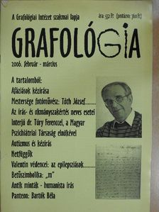 Grafológia 2006. február-március [antikvár]