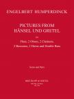 HUMPERDINCK - PICTURES FROM HÄNSEL UND GRETEL FOR FLUTE, 2 OBOES, 2 CLARINETS, 2 BASSOONS, 2 HORNS AND DOUBLE BASS