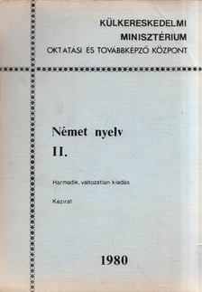 Dr. Papp Jánosné - Német nyelv II. [antikvár]