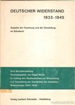Weick, Edgar - Deutscher Widerstand 1933-1945 [antikvár]