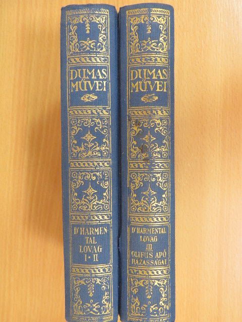Alexandre Dumas - D'Harmental lovag I-III./Olifus apó házasságai [antikvár]