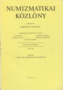 HUSZÁR LAJOS - Numizmatikai közlöny XCIV-XCV. [antikvár]