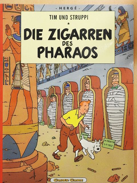 Hergé - Tim und Struppi - Die Zigarren des Pharaos [antikvár]