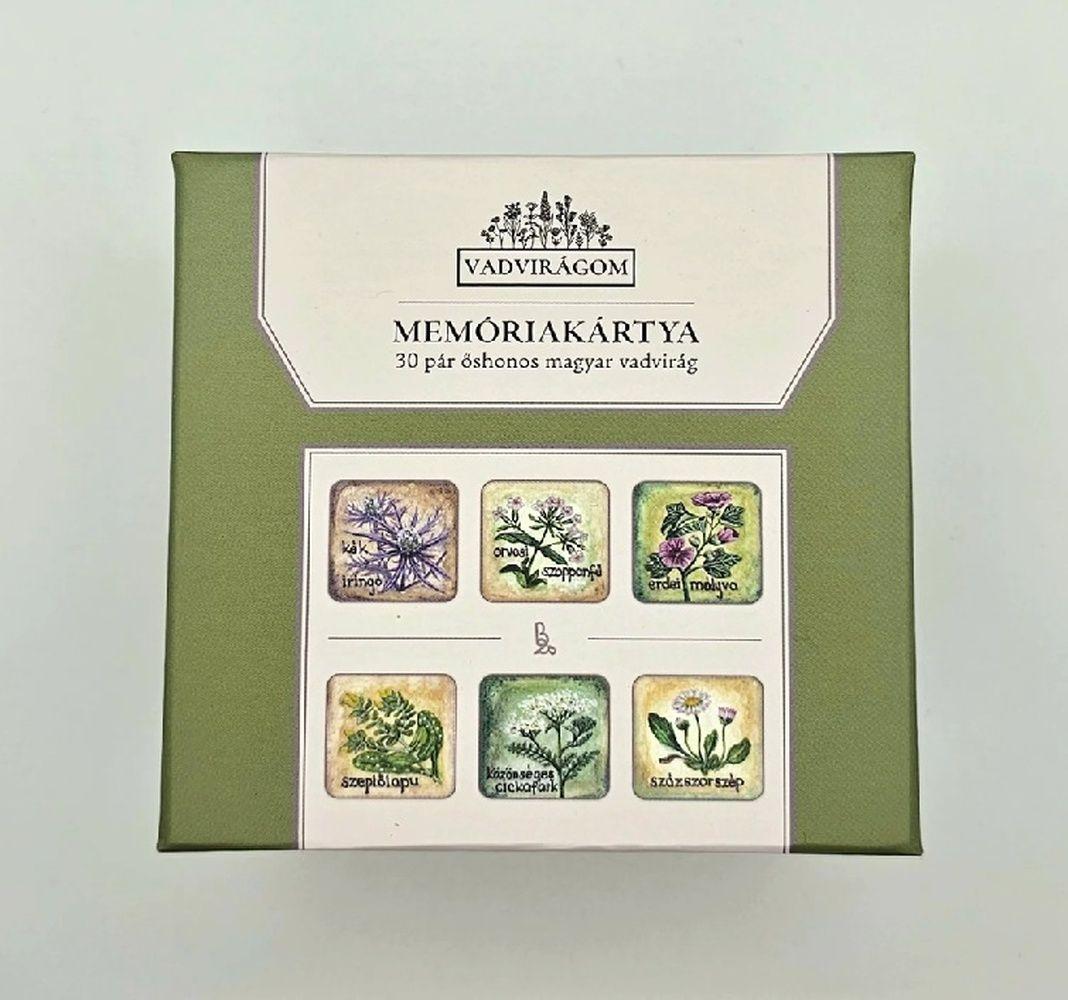 Vadvirágom - Memóriakártya 30 pár őshonos magyar vadvirág