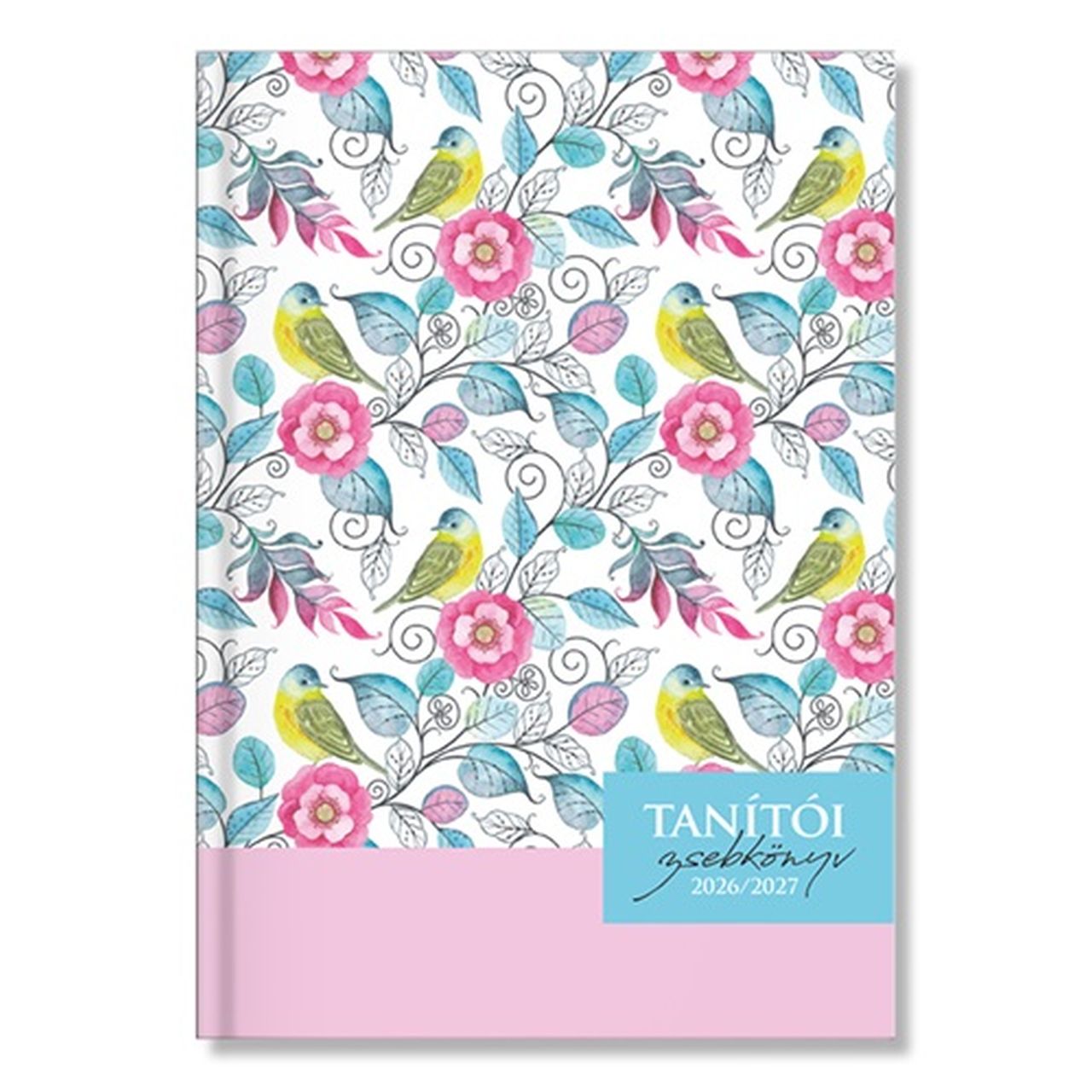 P4114 - 3099 - Tanítói zsebkönyv pd 2026-2027 papír Birds