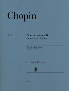 NOCTURNE IN e-MOLL OP. POST.72 NR.1, HERAUSG. E.ZIMMERMANN, FINGERSATZ: H-M THEOPOLD