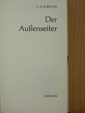 C. D. B. Bryan - Der Außenseiter [antikvár]