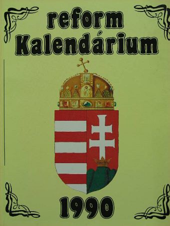 Reform Kalendárium 1990 [antikvár]
