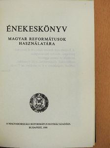 Énekeskönyv [antikvár]