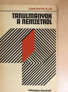 Constantin Vlad - Tanulmányok a nemzetről [antikvár]