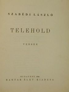 Szabédi László - Telehold [antikvár]