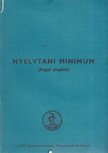 Dr. Hegedüs József - Nyelvtani minimum (Angol alapfok) [antikvár]
