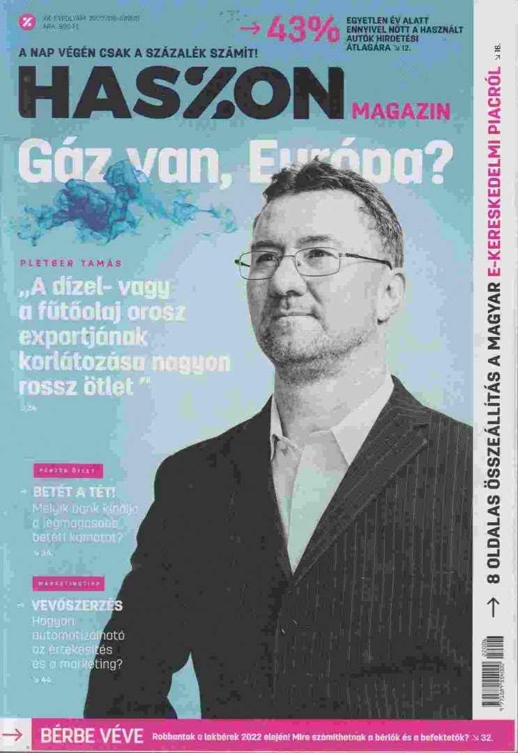 Mihálovits András - Haszon 2022/06. június [antikvár]