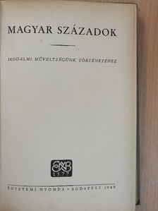 Barta János - Magyar századok [antikvár]