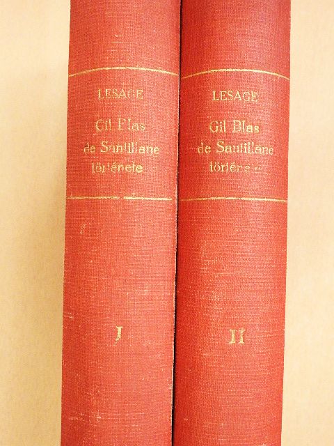Alain René Lesage - Gil Blas de Santillane története I-II. [antikvár]