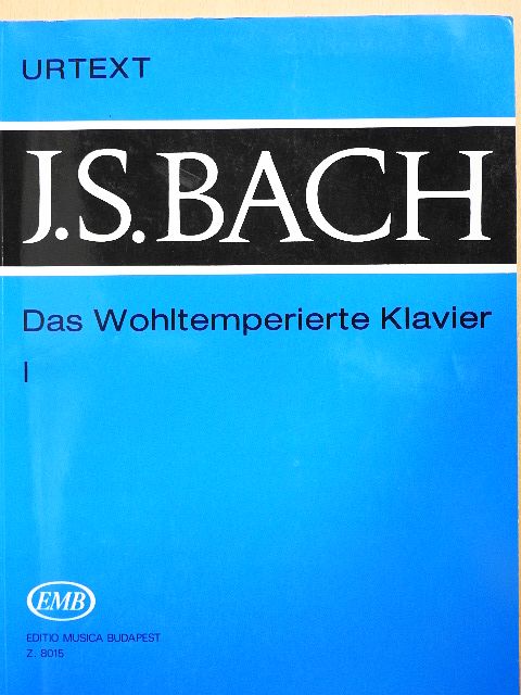 J. S. Bach - Das Wohltemperierte Klavier I. [antikvár]