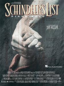 WILLIAMS JOHN - SCHINDLER`S LIST FOR PIANO SOLO