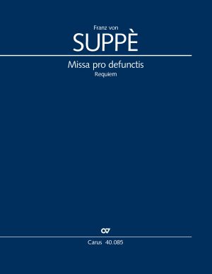 SUPPÉ, FRANZ VON - MISSA PRO DEFUNCTIS REQUIEM KLAVIERAUSZUG