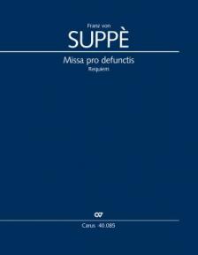 SUPPÉ, FRANZ VON - MISSA PRO DEFUNCTIS REQUIEM KLAVIERAUSZUG