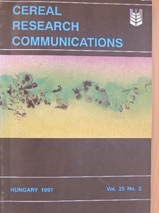 A. Börner - Cereal Research Communications 1997/2 [antikvár]