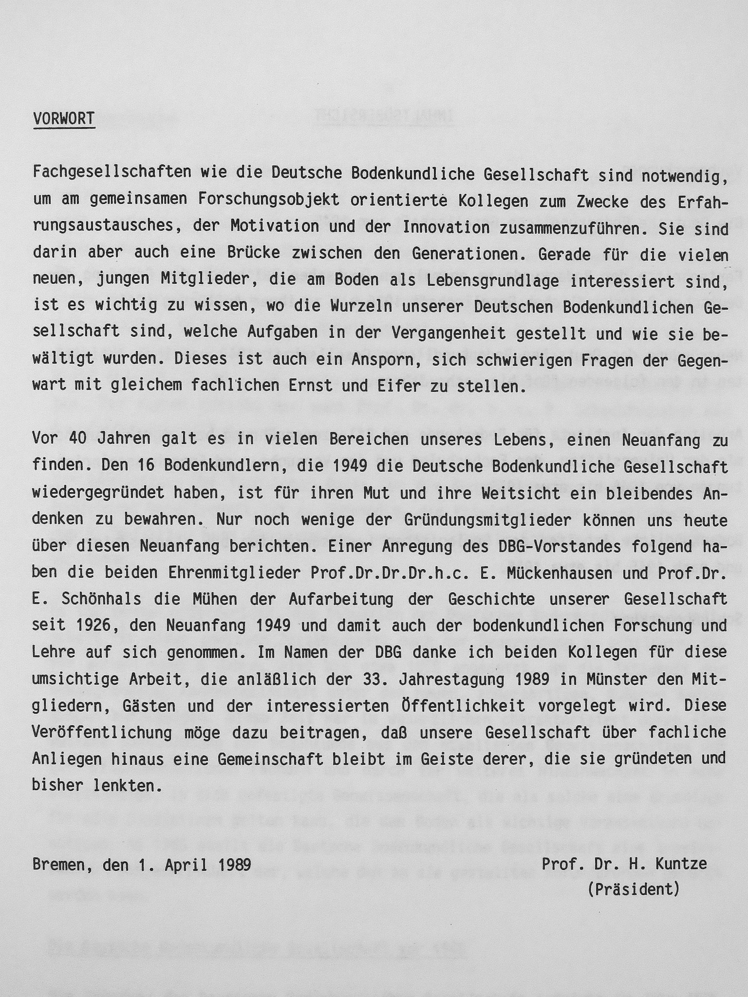 E. Mückenhausen - Zur Geschichte der Deutschen Bodenkundlichen Gesellschaft und der Bodenforschung [antikvár]