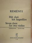 Reményi Attila - Hét duó két hegedűre [antikvár]