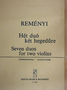 Reményi Attila - Hét duó két hegedűre [antikvár]