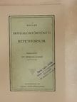 Magyar irodalomtörténeti repetitorium [antikvár]
