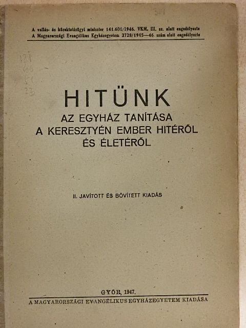 Groó Gyula - Hitünk [antikvár]