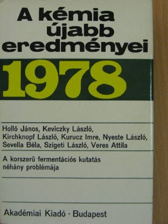 Holló János - A kémia újabb eredményei 39. [antikvár]