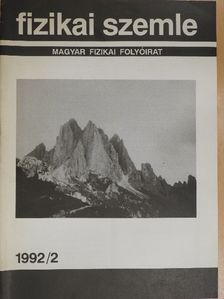 Gecső Ervin - Fizikai Szemle 1992. február [antikvár]