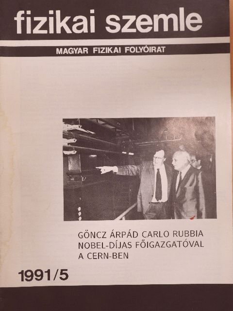 Csom Gyula - Fizikai Szemle 1991. május [antikvár]