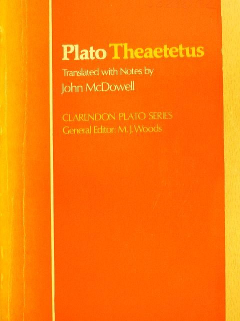 Plato - Theaetetus [antikvár]