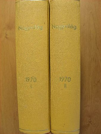 Alan Sillitoe - Nagyvilág 1970. január-december I-II. [antikvár]