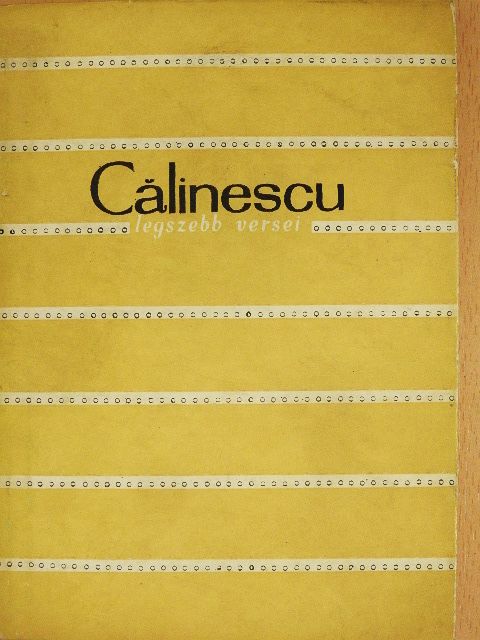 George Calinescu - Calinescu legszebb versei [antikvár]