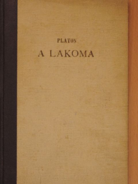 Platón - A lakoma [antikvár]