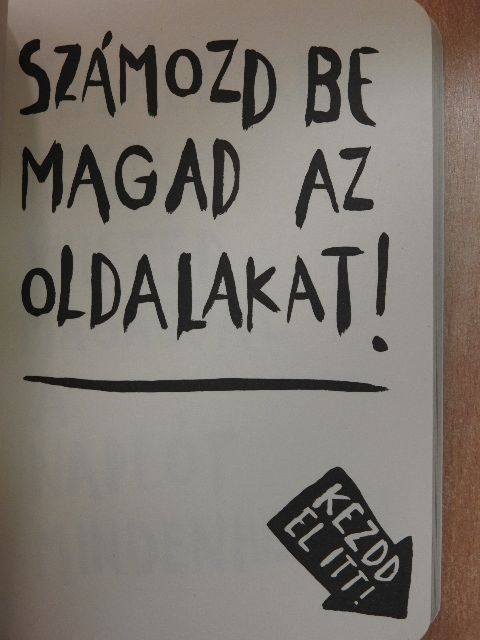 Keri Smith - Nyírd ki ezt a naplót mindenhol és alkoss valami újat! [antikvár]