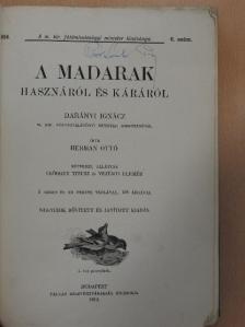 Herman Ottó - A madarak hasznáról és káráról [antikvár]