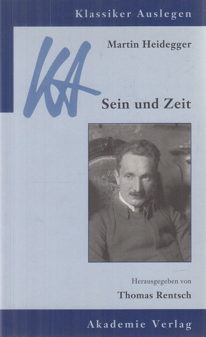 Thomas Rentsch - Martin Heidegger: Sein und Zeit [antikvár]