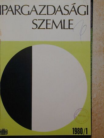A. G. Aganbegjan - Ipargazdasági szemle 1980/1-4. [antikvár]