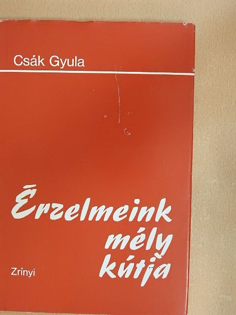 Csák Gyula - Érzelmeink mély kútja [antikvár]